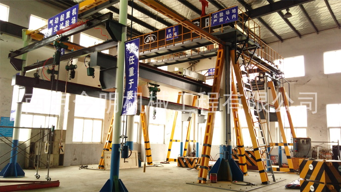 本公司型式試驗(yàn)場(chǎng)及氣動(dòng)橋式起重機(jī)正式啟用啦！